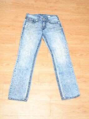 True Religion Men's Straight Cut Jeans 31x32 Pre Owned